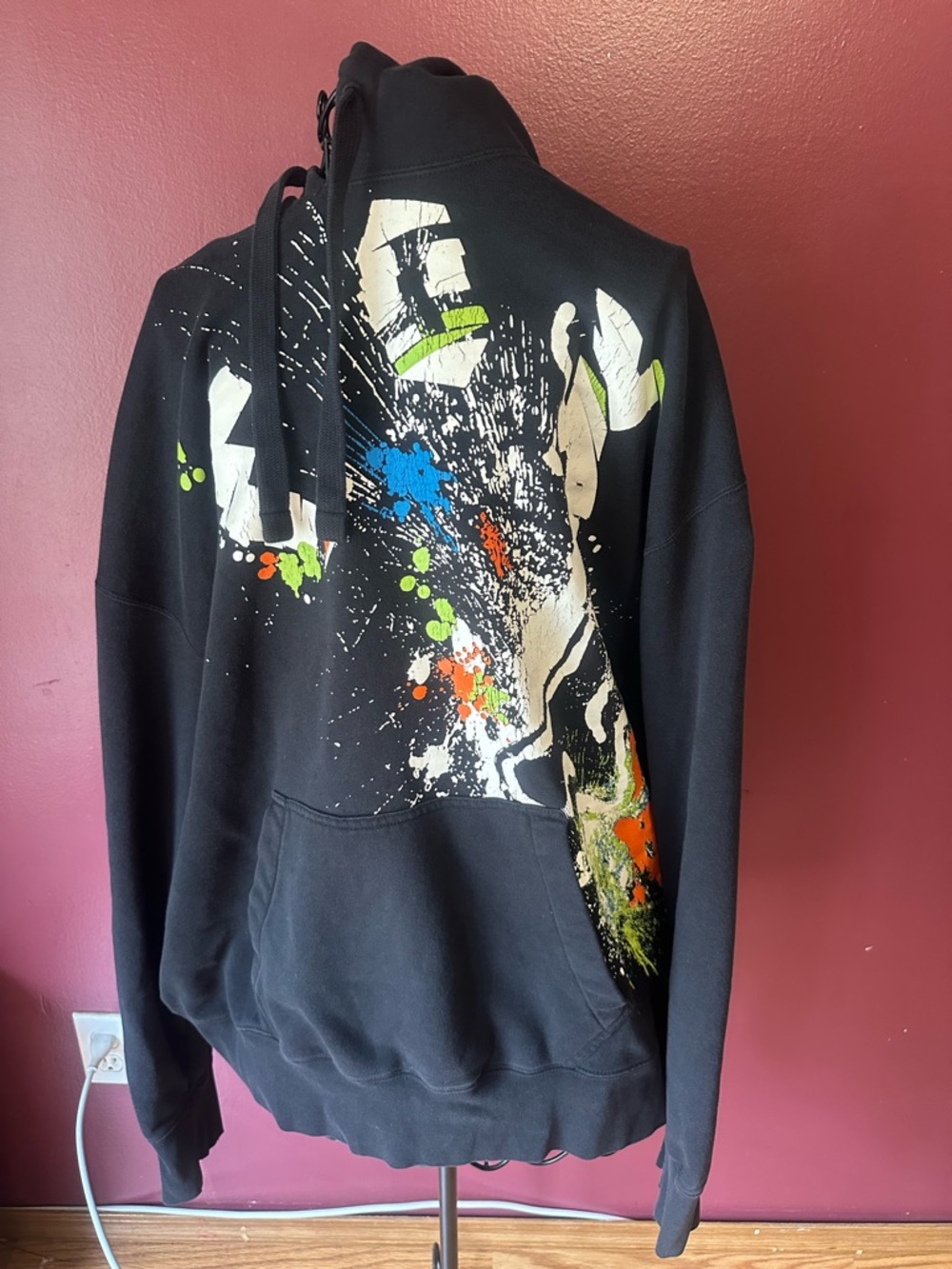 Black Fox Racing Hoodie - Picture 1 of 9